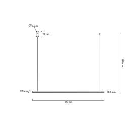 MOOSEE lampa wisząca LINUS 120 złota Moosee - 2