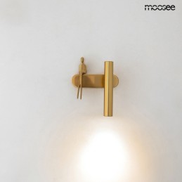 MOOSEE lampa ścienna BOY TUBE R złota Moosee - 3