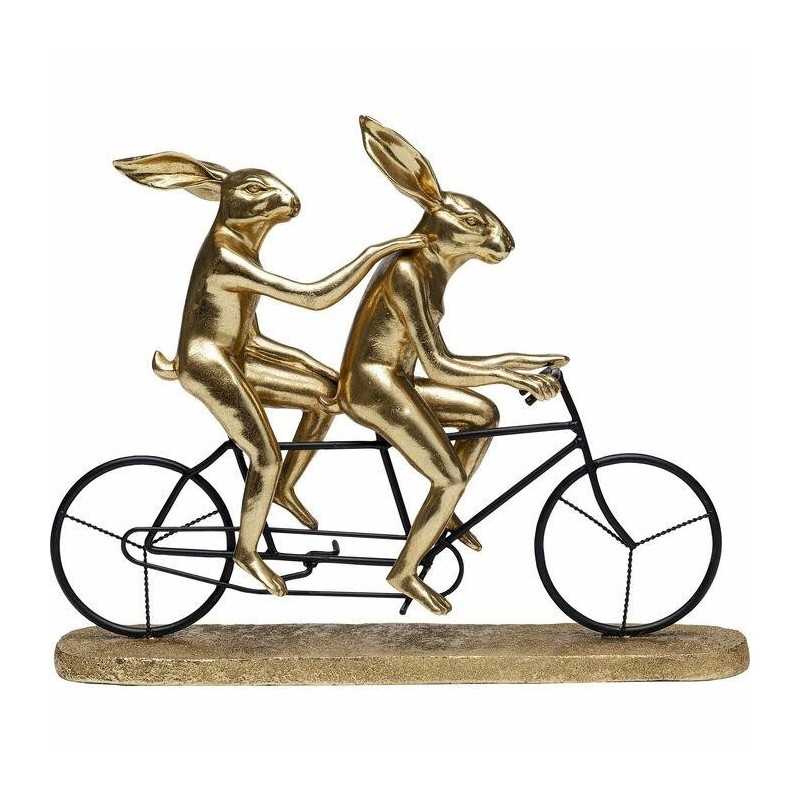 KARE dekoracja TANDEM RABBITS 34 cm Kare design - 1