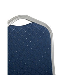 Krzesło bankietowe ARES niebieskie /      srebrne King home - 4