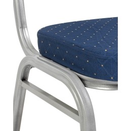 Krzesło bankietowe ARES niebieskie /      srebrne King home - 5