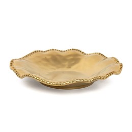 KARE komplet półmisków BELL 36 cm złoty   (2 sztuki) Kare design - 1