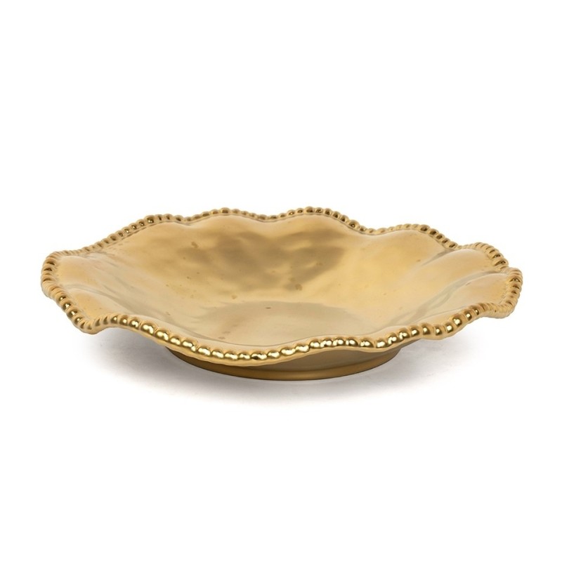 KARE komplet półmisków BELL 36 cm złoty   (2 sztuki) Kare design - 1