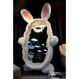 Lustro stojące BUNNY z oświetleniem LED   240x150 cm King home - 9