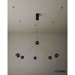MOOSEE lampa wisząca OCTO 5 czarna Moosee - 7