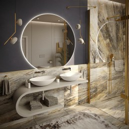 MOOSEE lampa wisząca RUGIA złota Moosee - 9