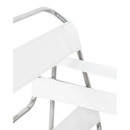 Fotel IVAN biały - ekoskóra King home - 5