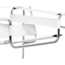 Fotel IVAN biały - ekoskóra King home - 8