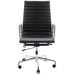 Fotel biurowy AERON PRESTIGE PLUS chrom  - skóra naturalna, aluminium King home - 9