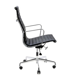 Fotel biurowy AERON PRESTIGE PLUS chrom  - skóra naturalna, aluminium King home - 10