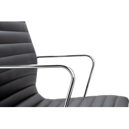 Fotel biurowy AERON PRESTIGE PLUS chrom  - skóra naturalna, aluminium King home - 14