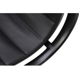 Fotel biurowy BODY PRESTIGE PLUS czarny  - skóra naturalna, aluminium King home - 4