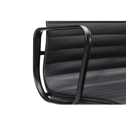 Fotel biurowy BODY PRESTIGE PLUS czarny  - skóra naturalna, aluminium King home - 14