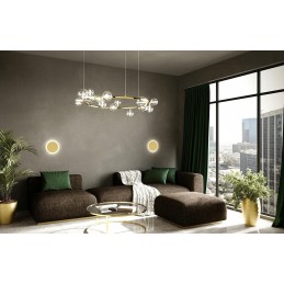 MOOSEE lampa ścienna SHADOW SUN 25 złota Moosee - 6