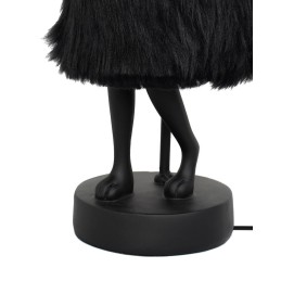 KARE lampa stołowa RABBIT FUR 50 cm       czarna / złota Kare design - 4
