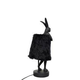 KARE lampa stołowa RABBIT FUR 50 cm       czarna / złota Kare design - 5