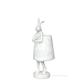 KARE lampa stołowa RABBIT FUR 50 cm       biała / srebrna Kare design - 1