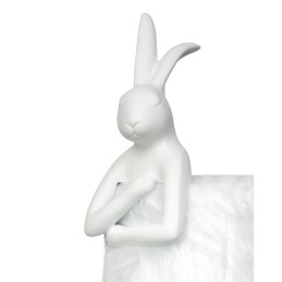KARE lampa stołowa RABBIT FUR 50 cm       biała / srebrna Kare design - 2