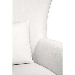 MaMaison fotel obrotowy GROSDOS biały /   chenille MaMaison - 4