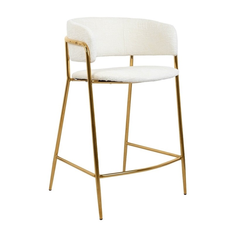 Krzesło barowe DELTA 65 białe King home - 1