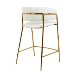 Krzesło barowe DELTA 65 białe King home - 3