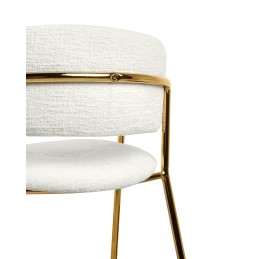 Krzesło barowe DELTA 65 białe King home - 6