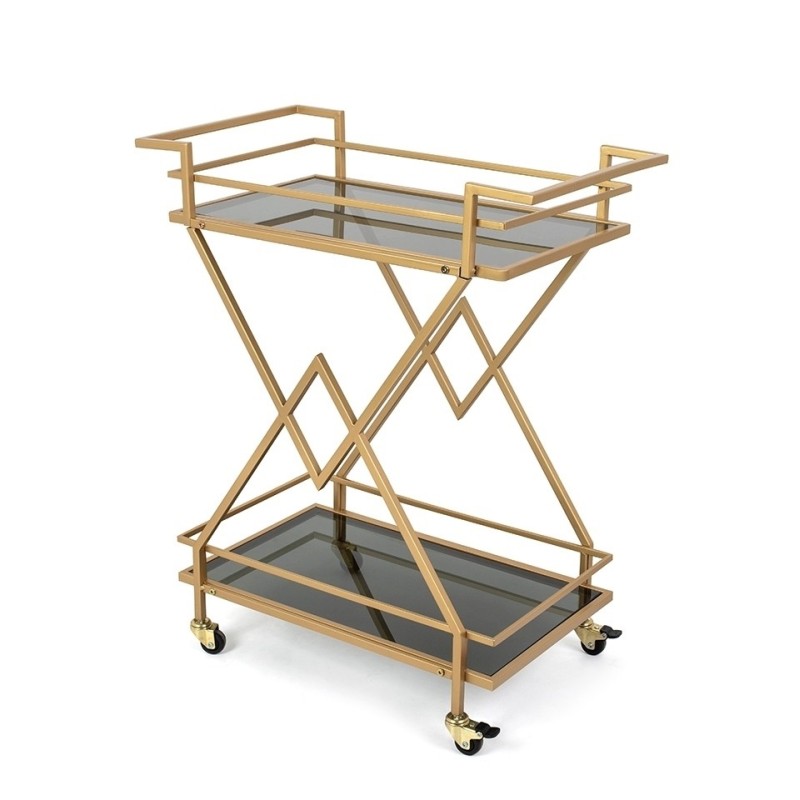 KARE barek PYRAMIDS złoty Kare design - 1