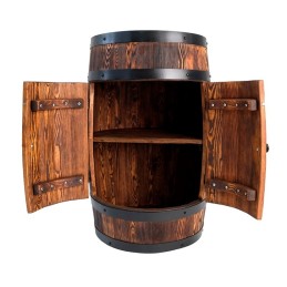 Barek beczka drewniany 80x55 cm Bonanza Wood BONANZA WOOD - 1