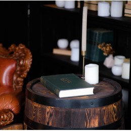 Barek beczka drewniany 80x55 cm Bonanza Wood BONANZA WOOD - 7