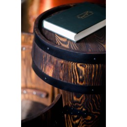 Barek beczka drewniany 80x55 cm Bonanza Wood BONANZA WOOD - 10