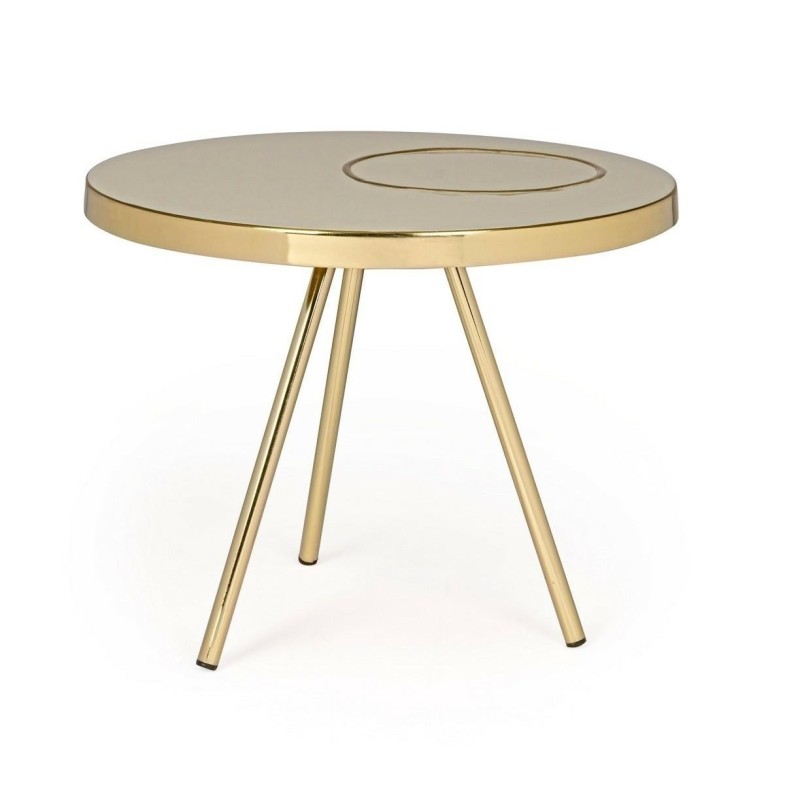 BIZZOTTO stolik kawowy KESAR beżowy /     złoty Bizzotto - 1