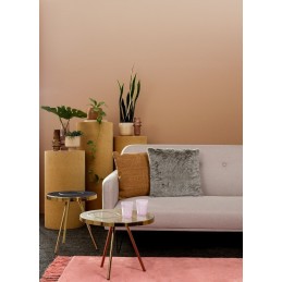 BIZZOTTO stolik kawowy KESAR beżowy /     złoty Bizzotto - 5