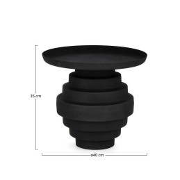 BIZZOTTO stolik kawowy AMBA 40 czarny Bizzotto - 4