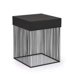 BIZZOTTO stolik kawowy YASLINE 40x40      czarny Bizzotto - 1