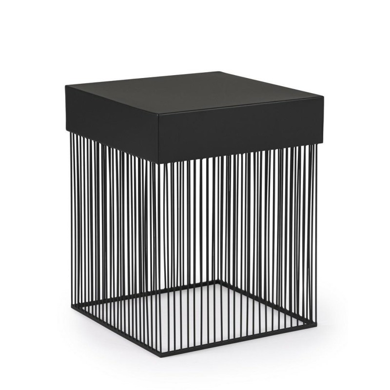 BIZZOTTO stolik kawowy YASLINE 40x40      czarny Bizzotto - 1