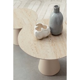 BIZZOTTO zestaw stolików kawowych HARDY   beżowy Bizzotto - 7