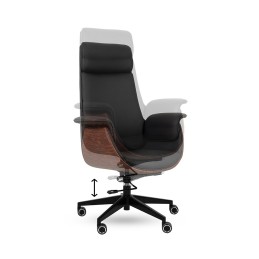 Fotel biurowy ADMIRAL czarny King home - 2