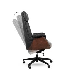 Fotel biurowy ADMIRAL czarny King home - 4