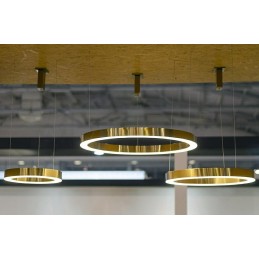 MOOSEE lampa wisząca RING 80 złota Moosee - 5