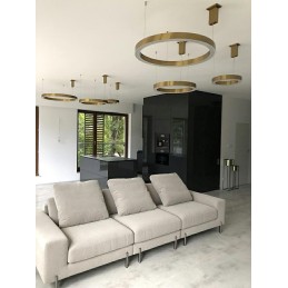 MOOSEE lampa wisząca RING 80 złota Moosee - 6