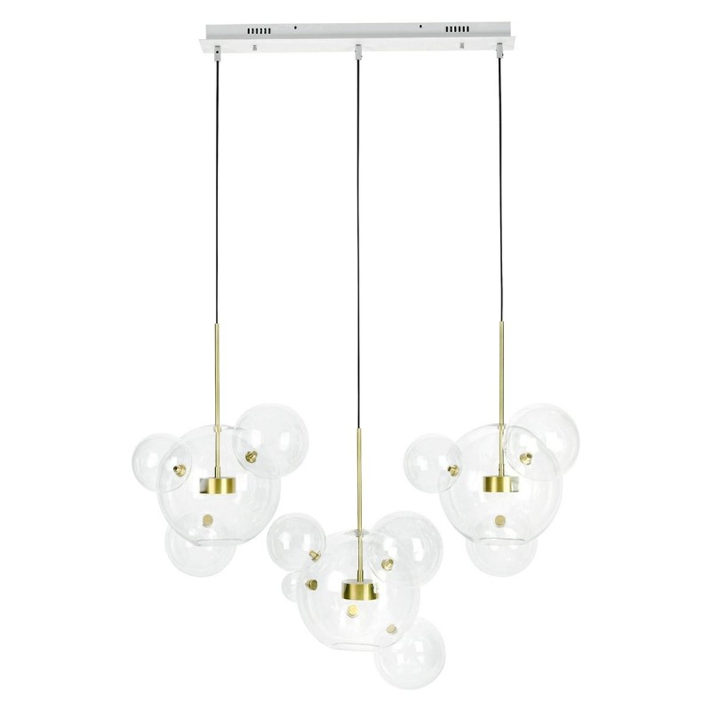 MOOSEE lampa wisząca CAPRI LINE 3 złota   - 180 LED, aluminium, szkło Moosee - 1