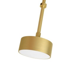 MOOSEE lampa wisząca CAPRI LINE 3 złota   - 180 LED, aluminium, szkło Moosee - 12