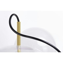 MOOSEE lampa wisząca CAPRI 6 złota - 60   LED, alumiumium, szkło Moosee - 4