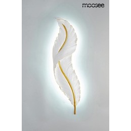 MOOSEE lampa ścienna IKAR 60  biała / złota Moosee - 4