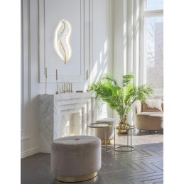 MOOSEE lampa ścienna IKAR 80  biała / złota Moosee - 10