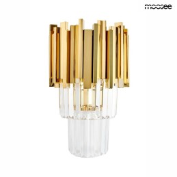 MOOSEE lampa ścienna IMPERIAL WALL GOLD   - stal, kryształ Moosee - 1