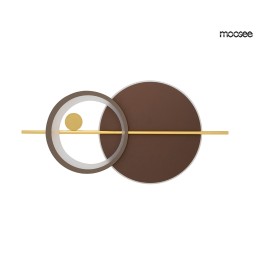 MOOSEE lampa ścienna MOONS złota Moosee - 1