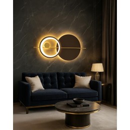 MOOSEE lampa ścienna MOONS złota Moosee - 3