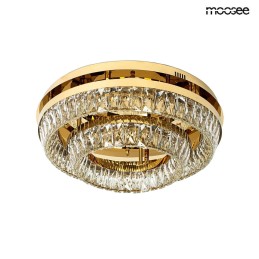 MOOSEE lampa sufitowa / plafon SAVOY 2    złota Moosee - 2