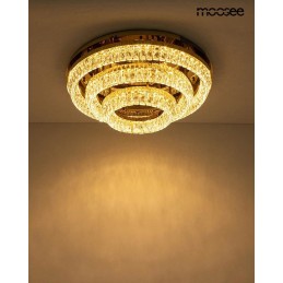 MOOSEE lampa sufitowa / plafon SAVOY 3    złota Moosee - 2